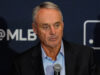 O comissário da MLB, Rob Manfred, minimiza o bloqueio potencial e fala sobre expansão