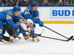 NHL Roundup: Schenn marca o gol da vitória na vitória dos Blues sobre os Golden Knights