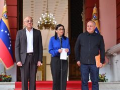 A líder interina da Venezuela, Delcy Rodriguez, promete nova period política após Maduro ser deposto pelos EUA