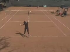 Vídeo viral: um jovem inexperiente obteve um convite para um torneio de tênis profissional