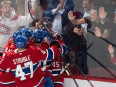 Hat trick de Texier leva Canadiens sobre Panthers