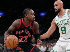 Raptors com short-handed resistem à derrota para o Celtics