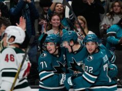 Celebrini lidera Sharks sobre Wild em tiroteio após aprovação da equipe do Canadá