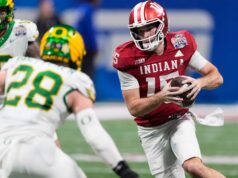 Indiana aumenta o domínio do CFP com vitória esmagadora na semifinal sobre Oregon