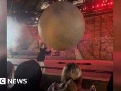 Funcionário da Disney se machucou ao impedir que pedra falsa de 180 kg atingisse o público