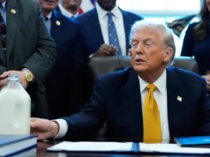 Trump assina projeto de lei que permite que leite integral retorne à merenda escolar