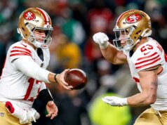 49ers eliminam o atual campeão do Tremendous Bowl, Eagles, dos playoffs