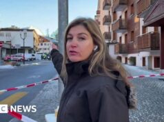 BBC relata sobre a cena do incêndio em um bar de resort suíço