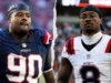 Estrelas do Patriots que enfrentam acusações criminais se recusam a responder a perguntas de repórteres sobre problemas legais