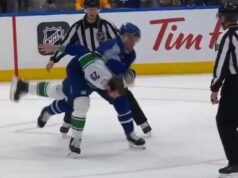 À VOIR: Max Domi relata um combate furioso contra um gigante