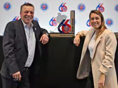 Le Tournoi pee-wee recebeu a visita de Max Pacioretty, d’Alexandre Service e de Gritty… e o espère convaincre Lane Hutson e Cole Caufield