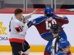 Tim Stutzle foi pego por… Samuel Girard