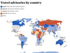 EUA alertam norte-americanos para não viajarem para a Venezuela