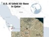 EUA reduzem parte do pessoal na base aérea do Catar à medida que aumentam as tensões com o Irã