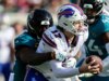 Josh Allen marca um landing da vitória enquanto os Payments derrotam os Jaguars na rodada de wild card