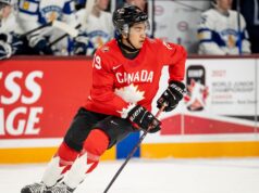 Zayne Parekh, do Flames, fazendo as coisas do seu jeito pelo Canadá no mundo júnior