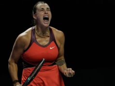 Sabalenka pulará eventos em 2026 ‘insano’, apesar de prováveis sanções da WTA