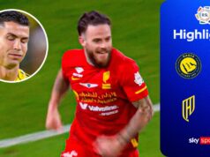 Ronaldo marca, mas Al-Qadsiah conquista três pontos contra o Al-Nassr