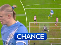 ‘Não acerta os ângulos’ | Haaland aproveita likelihood de ouro direto em Roefs