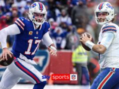 ‘Como assim!?’ As melhores jogadas de Josh Allen na temporada common de 2025