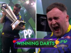 ‘Ninguém poderia detê-lo!’ | Littler finaliza 147 para voltar atrás!