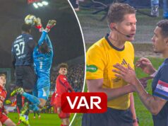 Controvérsia! Fernandez vê gol anulado após revisão do VAR!