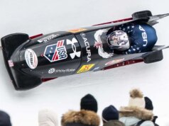 O bobsledder americano Kris Horn sobrevive a uma corrida solo angustiante na Copa do Mundo depois que seus companheiros perderam o trenó